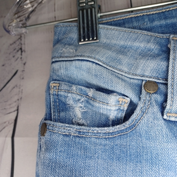 Paige Collette crop flare raw hem jeans - Picture 7 of 14